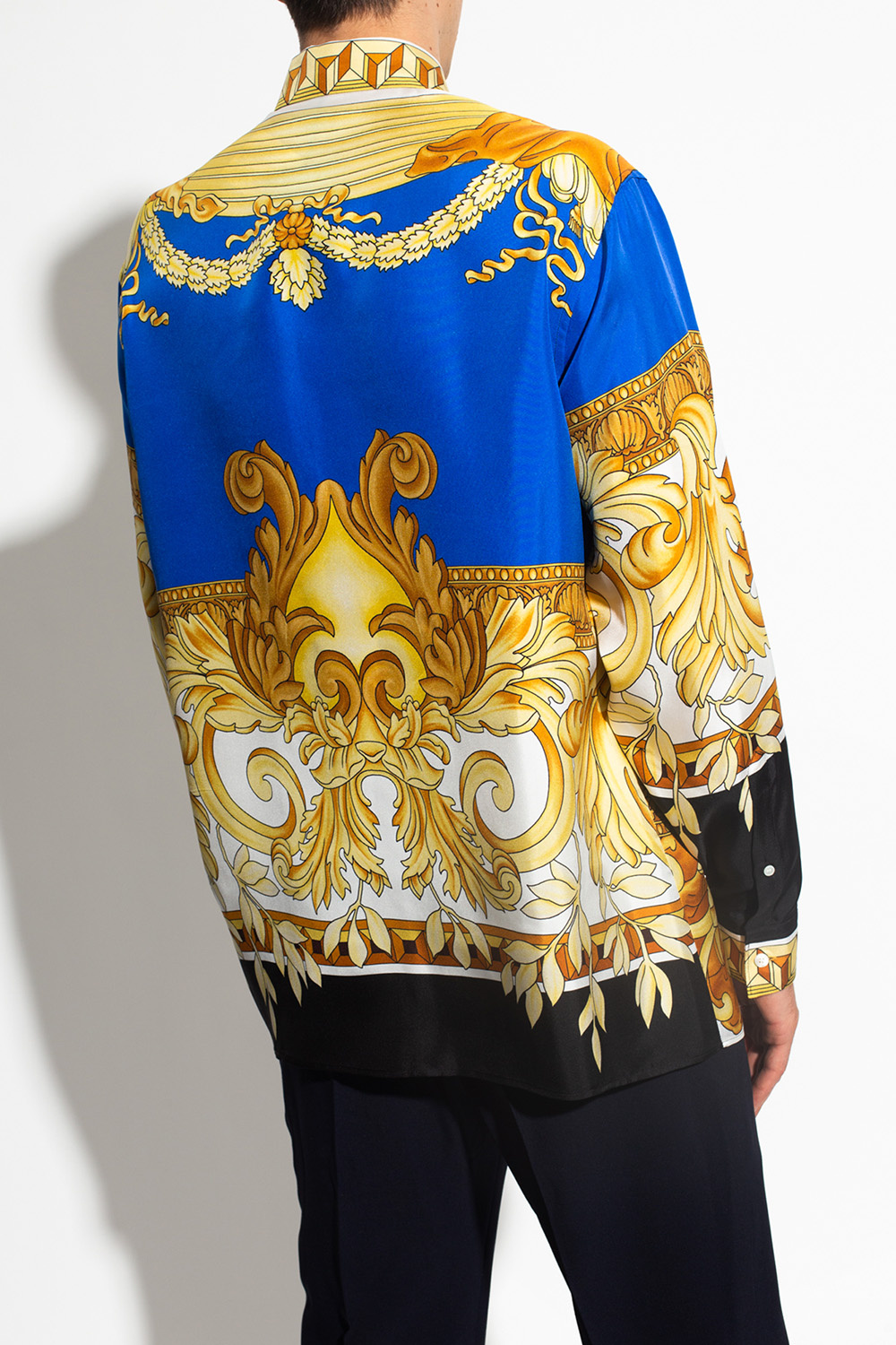 printed shirt Versace - Renaissance - Diana Crop T-Shirt